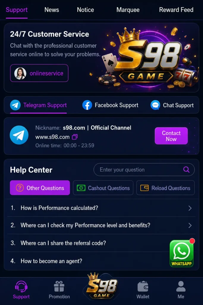 S98 Game