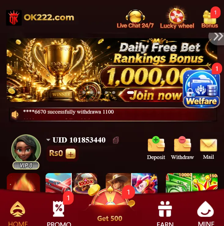OK222 Game