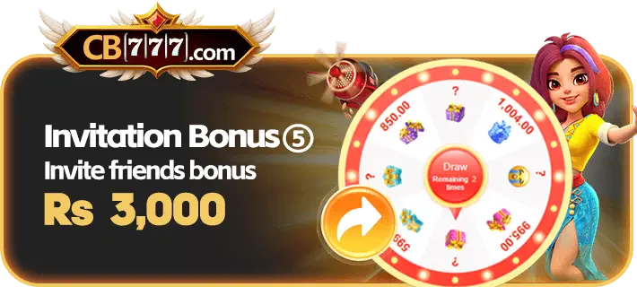 CB777 game invitation bonus image