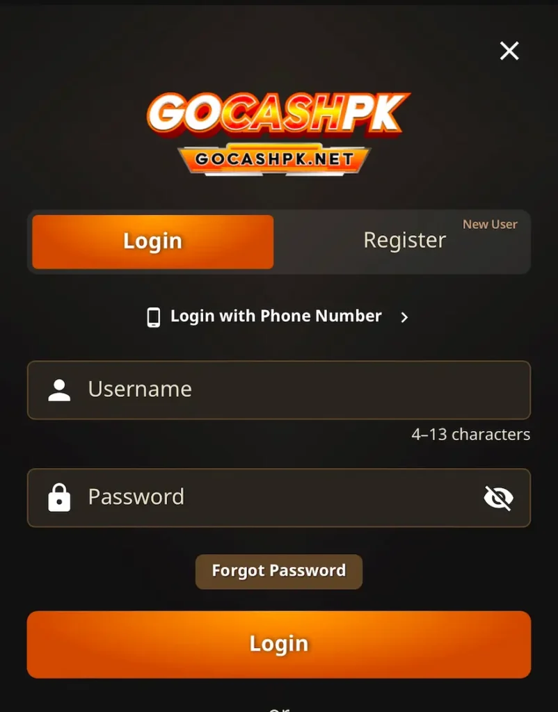 GOCASHPK game