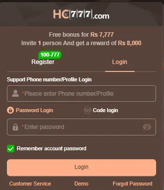HC777 game